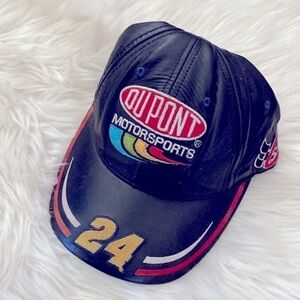NASCAR vintage 90’s leather hat